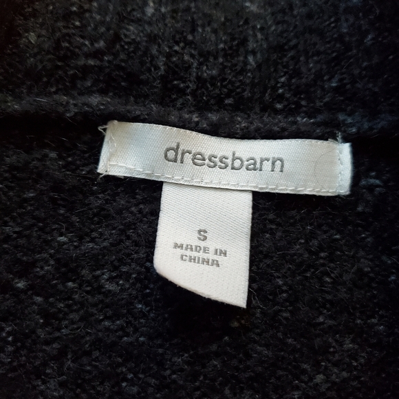 DRESSBARN Mohair Wool Blend Librarian Normcore Cardigan S - Picture 4 of 11